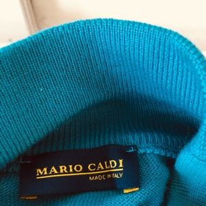 Mario Caldi Men’s blue long sleeves sweater XL